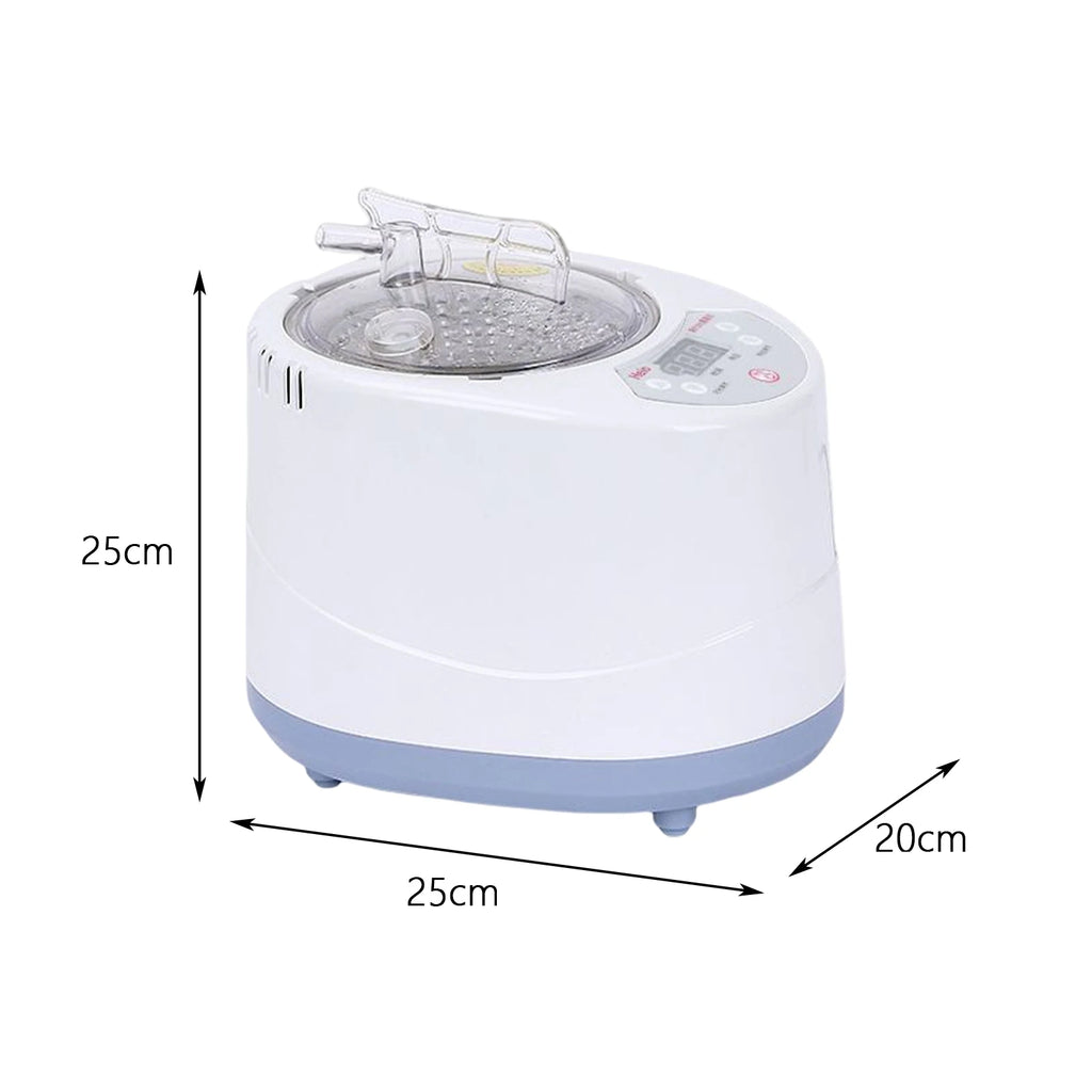 3L Sauna Steamer Pot Sauna Steam Engine Portable SPA Machine Stainless Steel Pot Spa Machine Timer with Controlfor SPA Household