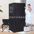 Amazon Hot Selling Sweat Steamer Household Full   Fully Enclosed Steam Sauna Box Detachable Mobile
