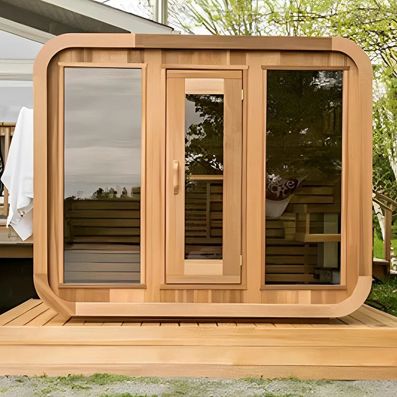 outdoor sauna