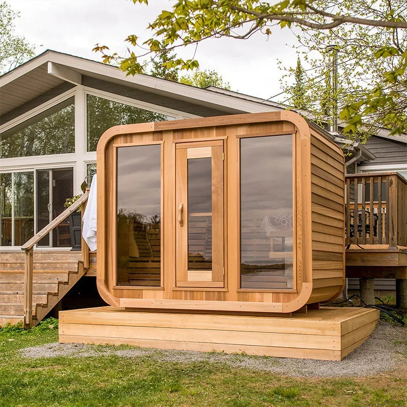 outdoor sauna