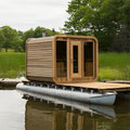 team wood sauna for 4 people